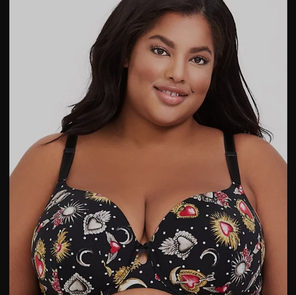 Torrid plunge tshirt bra